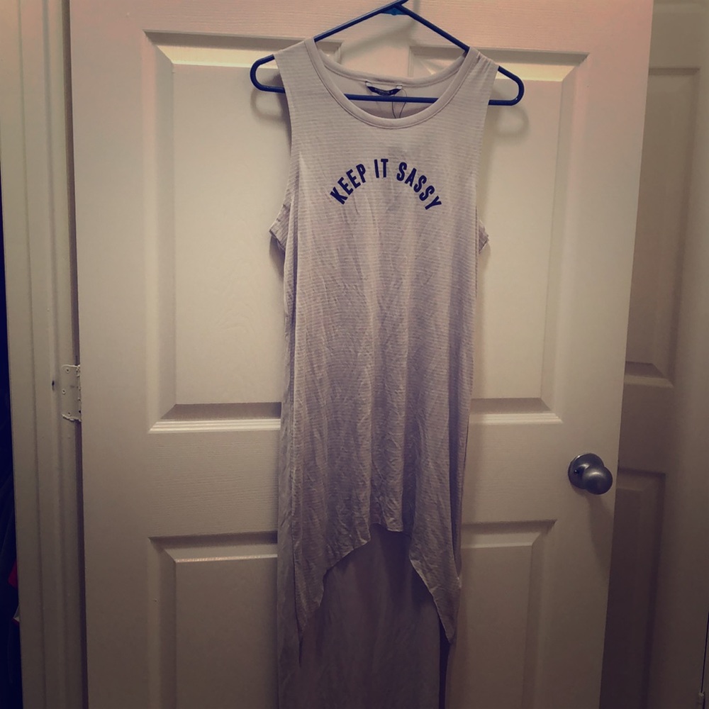 High Low “Keep It Sassy” pajama gown